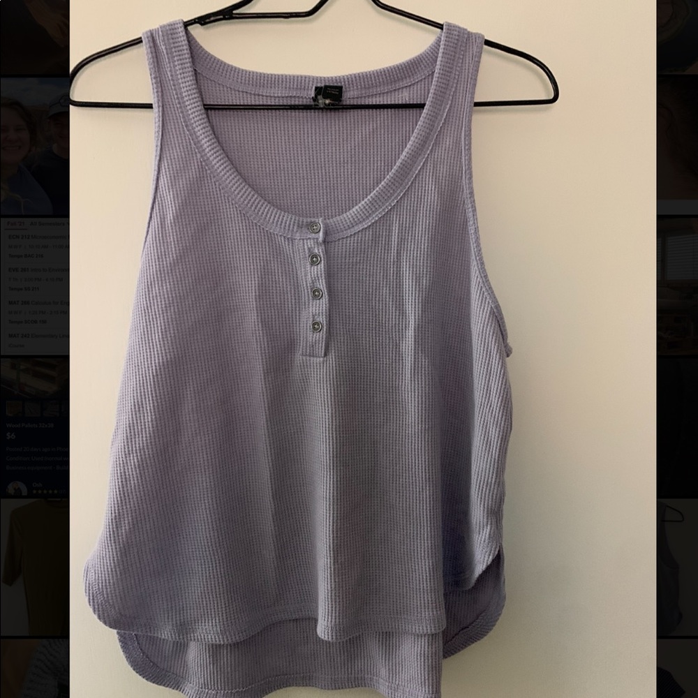 lavender tank